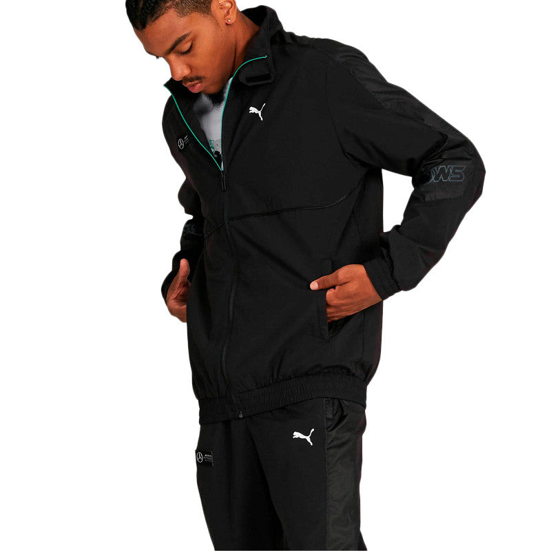 Veste de survêtement Puma MERCEDES STREET WOVEN