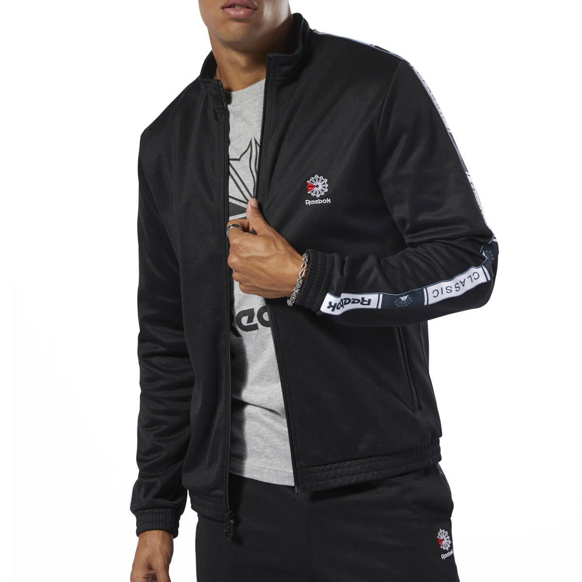 Sweat Reebok TAPED TRACK TOP