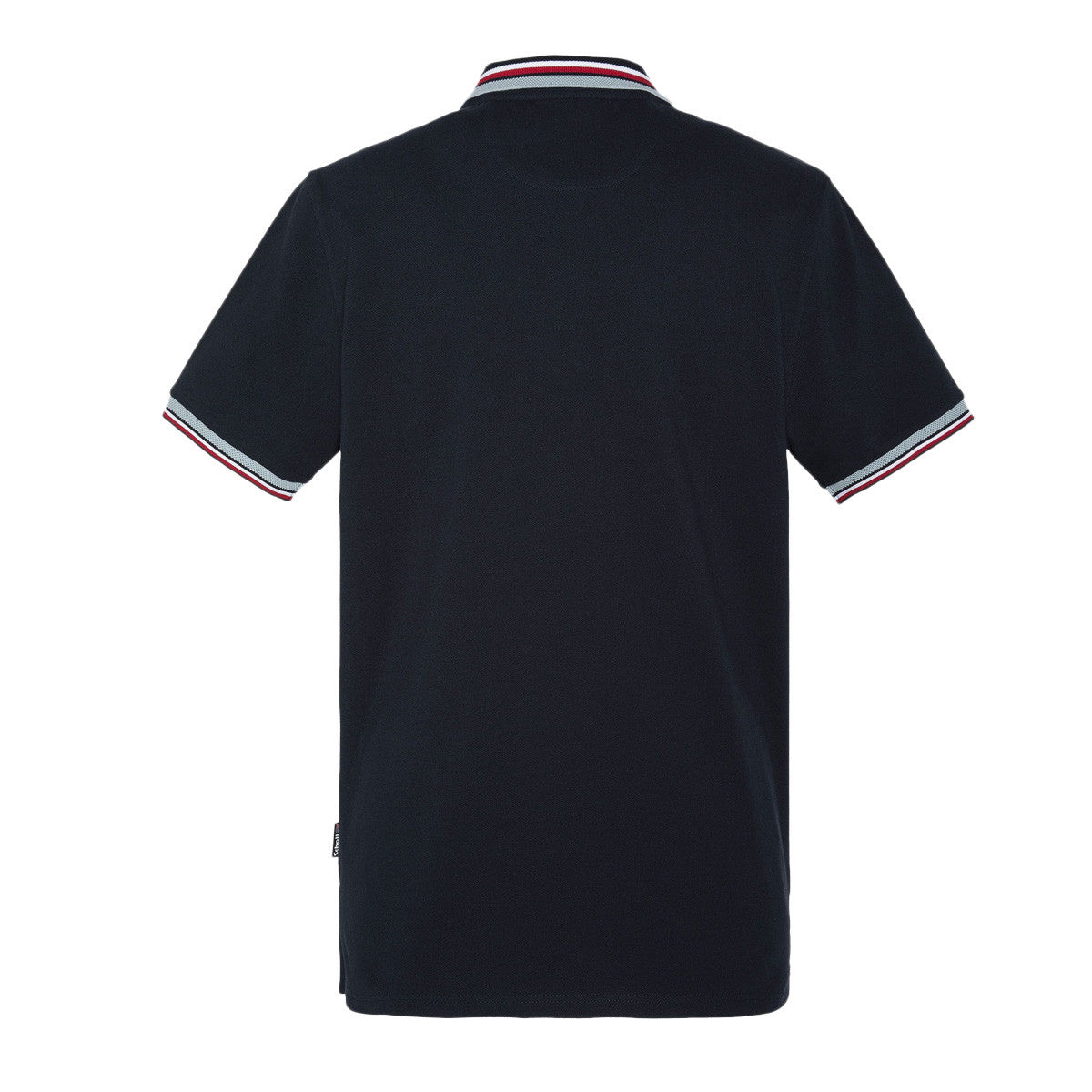 Polo de canalé a rayas Schott