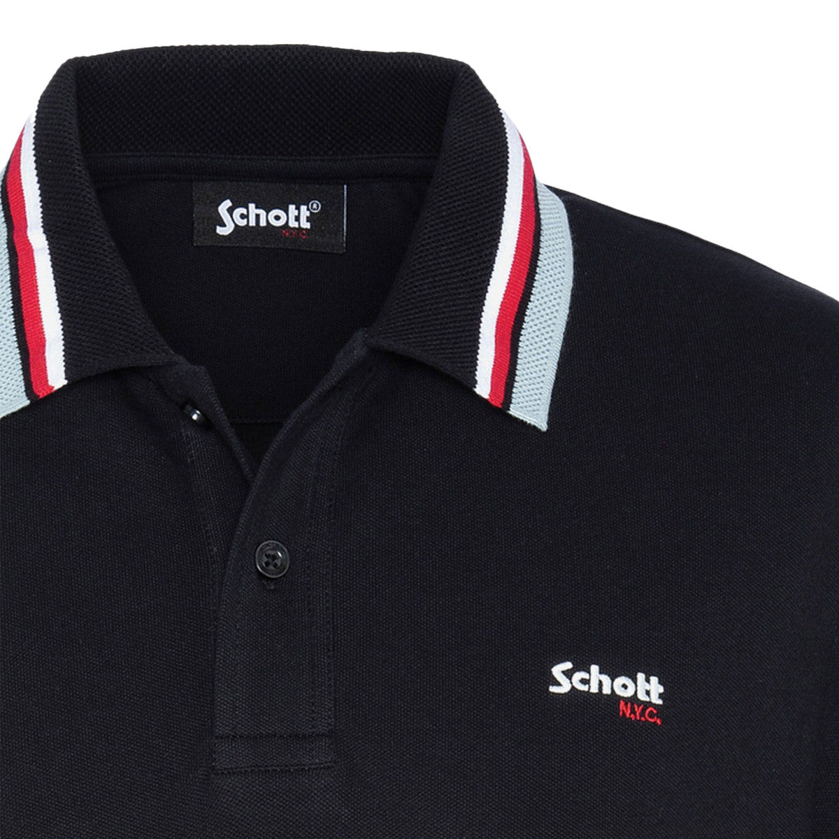 Polo Schott COTES RAYES