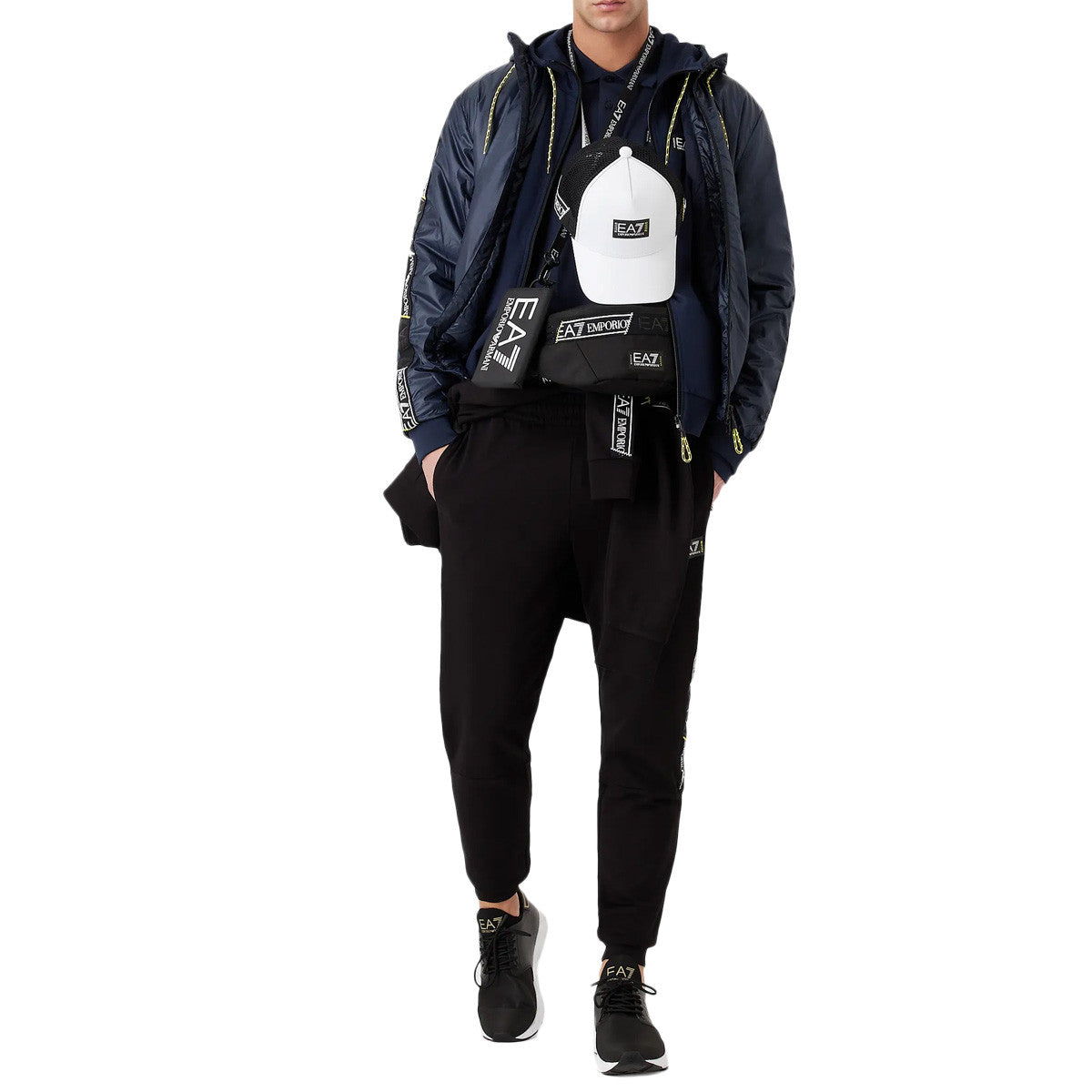 Sweat à capuche EA7 Emporio Armani