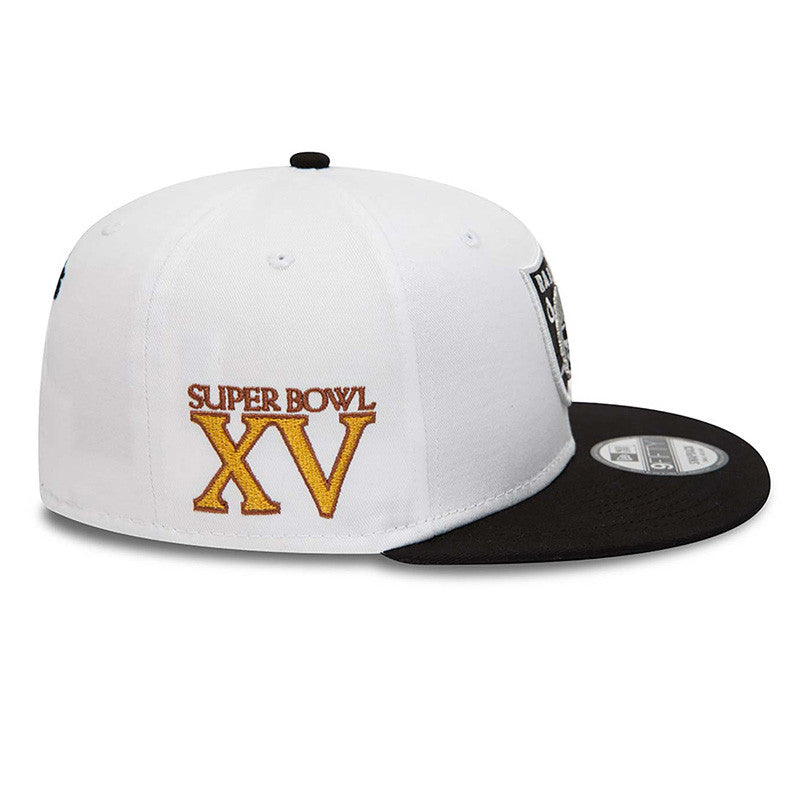 Casquette New Era WHITE CROWN PATCHES 9 FIFTY LASRAI