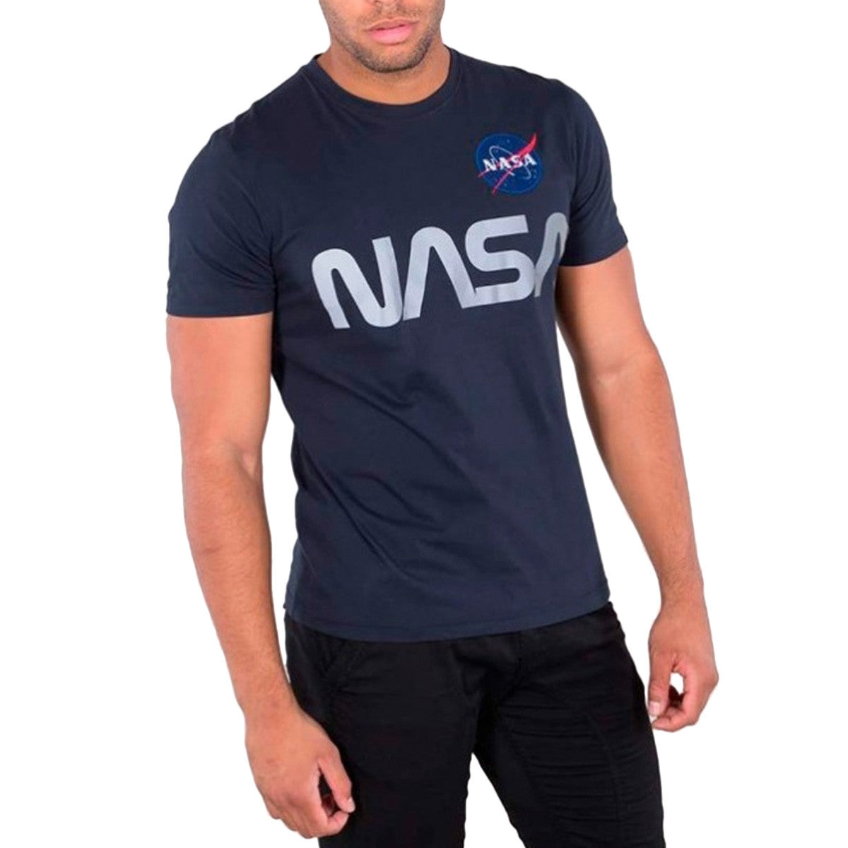 Tee-shirt Alpha Industries NASA REFLECTIVE