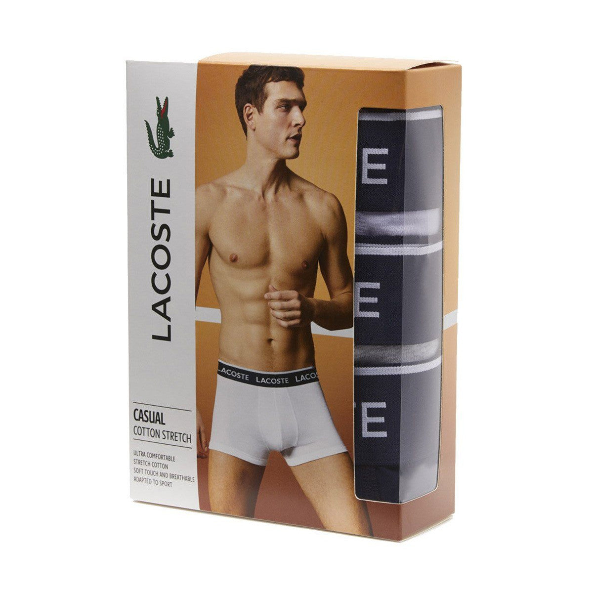 Pack de 3 Boxers Lacoste