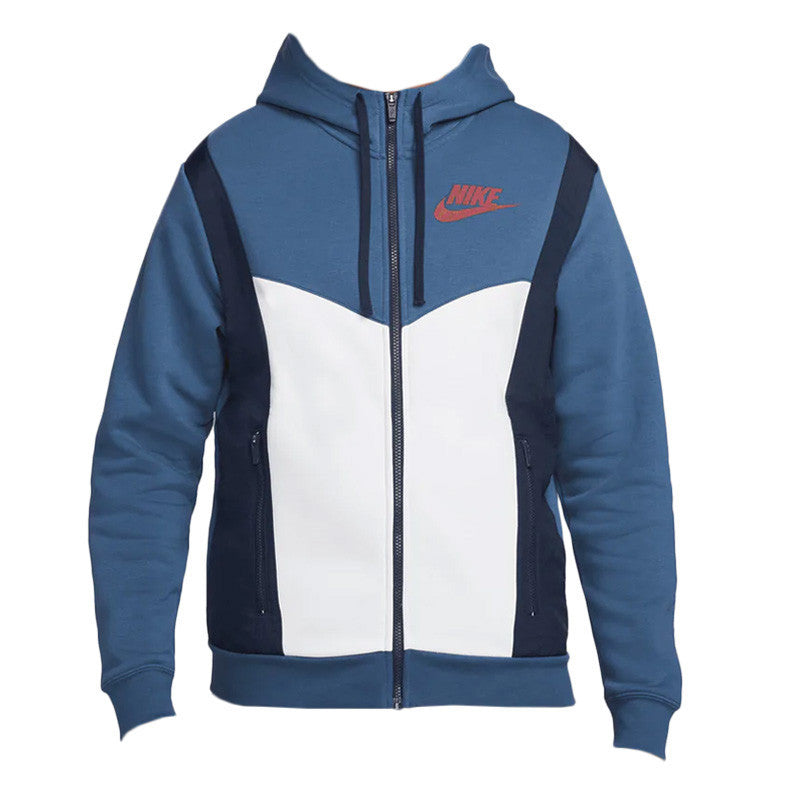 nike sportswear hybrid jacket blue