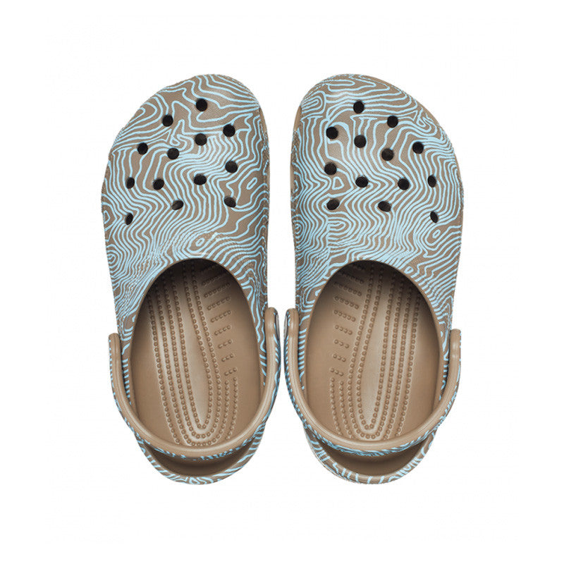 Sabot Crocs CLASSIC TOPOGRAPHIC CLOG