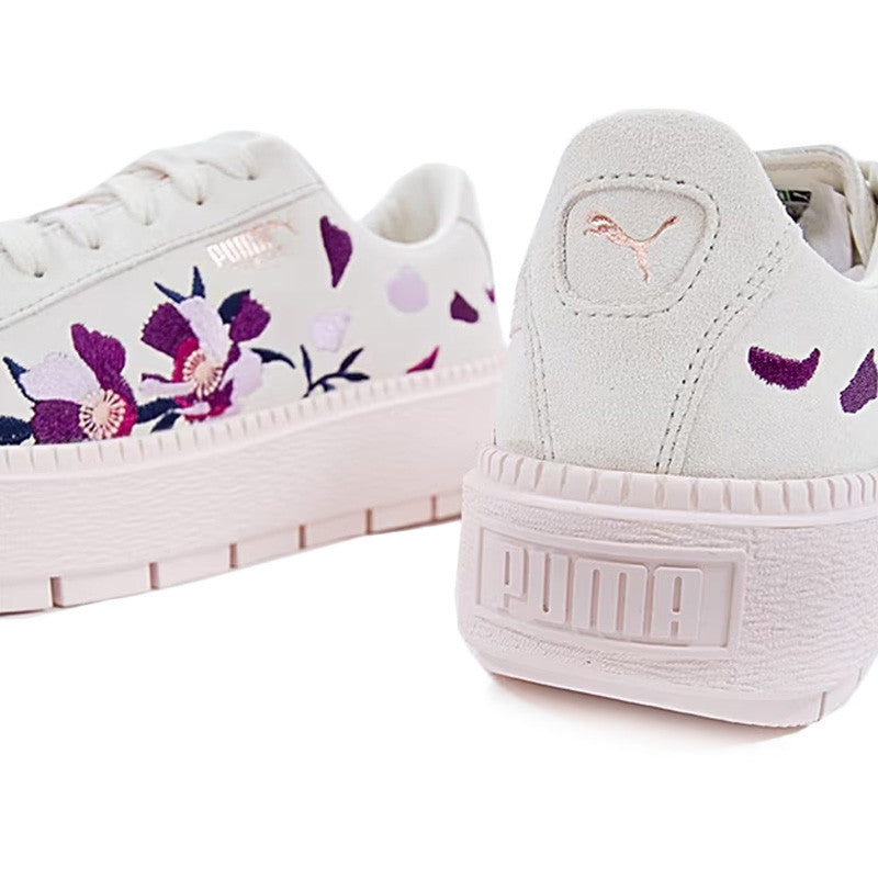 Basket Puma Suede Platform Trace Flowery