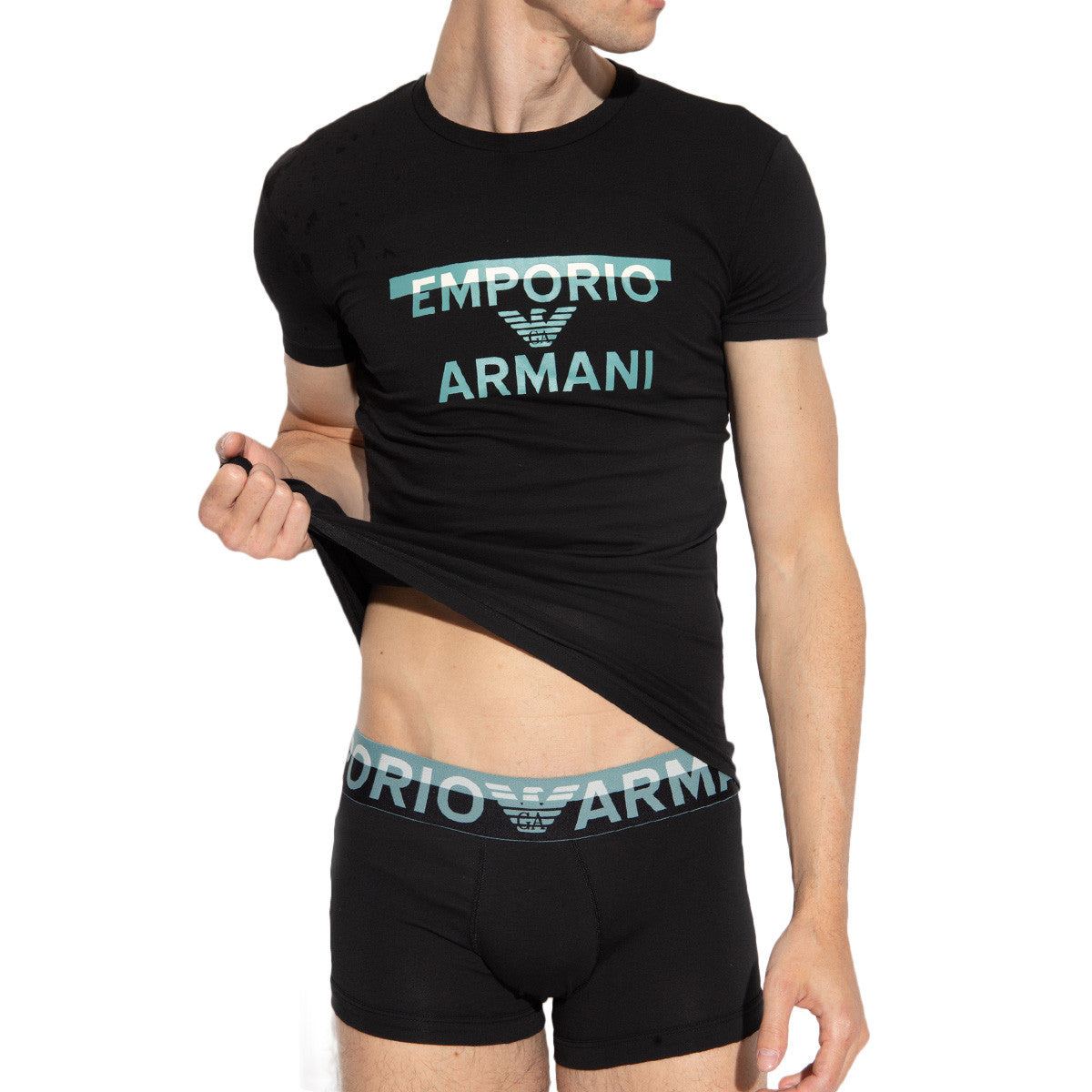 Ensemble Tee Shirt et Boxer EA7 Emporio Armani