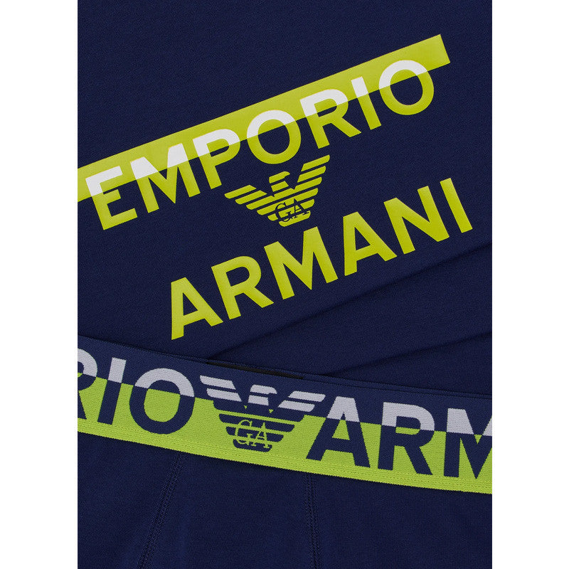 Ensemble Tee Shirt et Boxer EA7 Emporio Armani