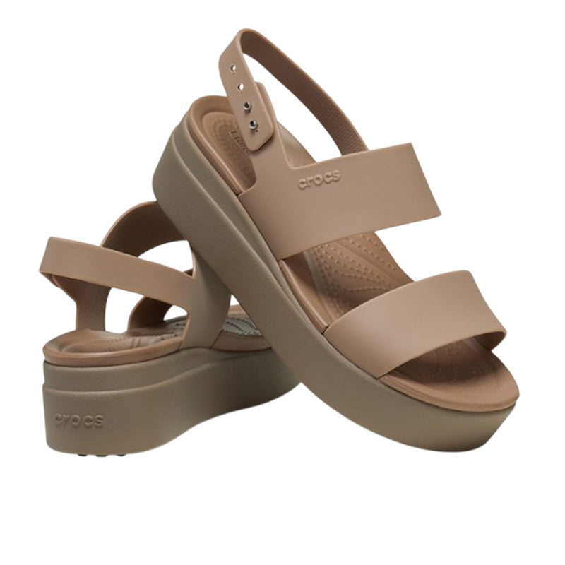 Sandale Femme Crocs BROOKLYN LOW WEDGE