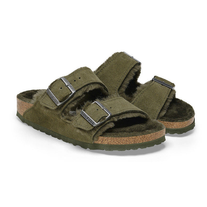 Sandale Birkenstock ARIZONA VL SHEARLING étroite