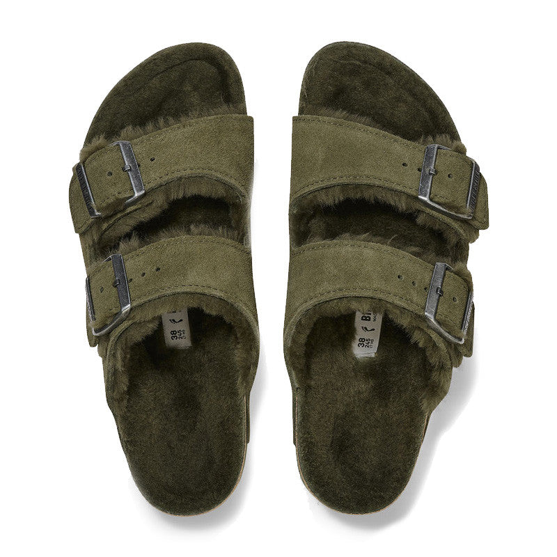 Sandale Birkenstock ARIZONA VL SHEARLING étroite