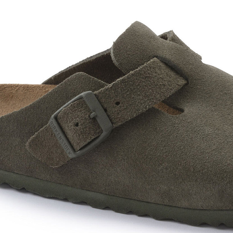 Chausson Homme Birkenstock BOSTON VL SUEDE étroite