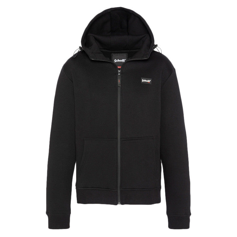 Sweat à capuche Schott ZIPPE LOGO REDSIMON