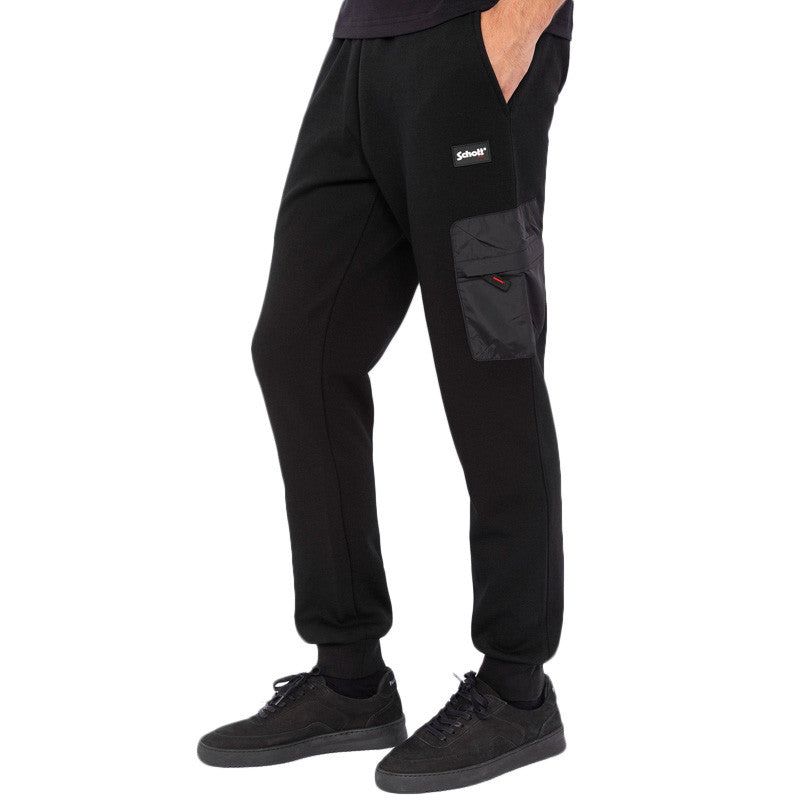 Pantalon de survêtement Schott MOLETON POCHE REDJACK