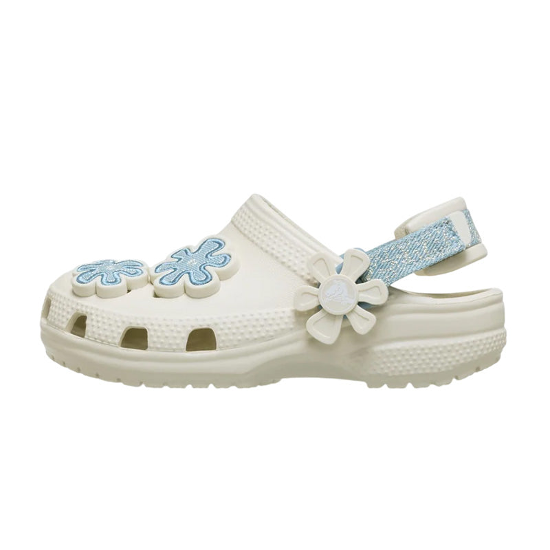 Sandalias Crocs Crocs Classic Dnm Flower Adj con tira trasera