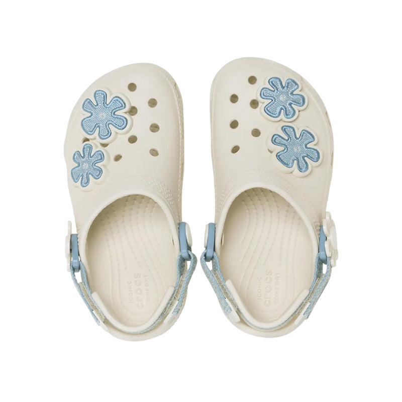 Sandalias Crocs Crocs Classic Dnm Flower Adj con tira trasera