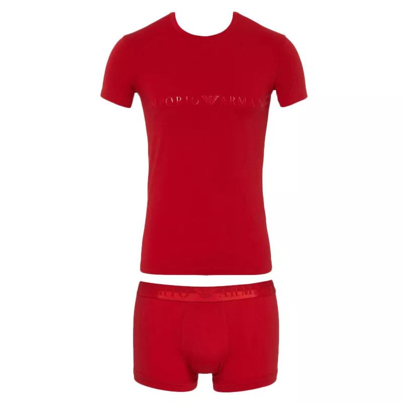 Ensemble Tee Shirt et Boxer EA7 Emporio Armani