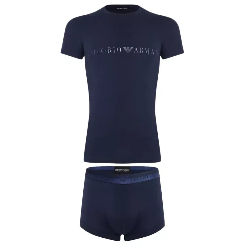 Ensemble Tee Shirt et Boxer EA7 Emporio Armani