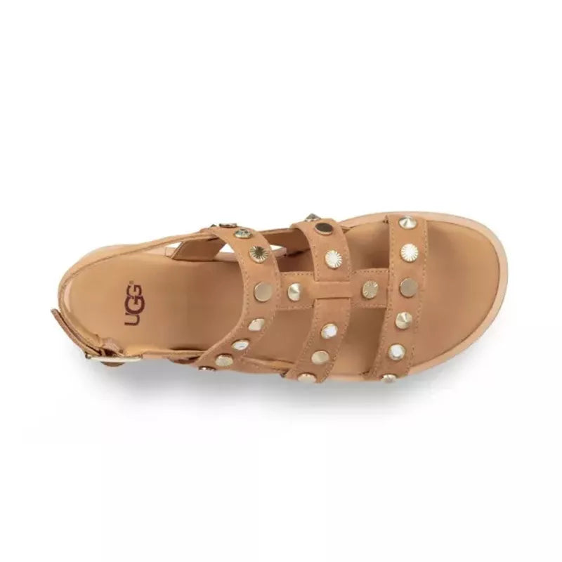 UGG Sandale UGG Zariah Studded Bling - ZARIAH-STUDDED-LATTE