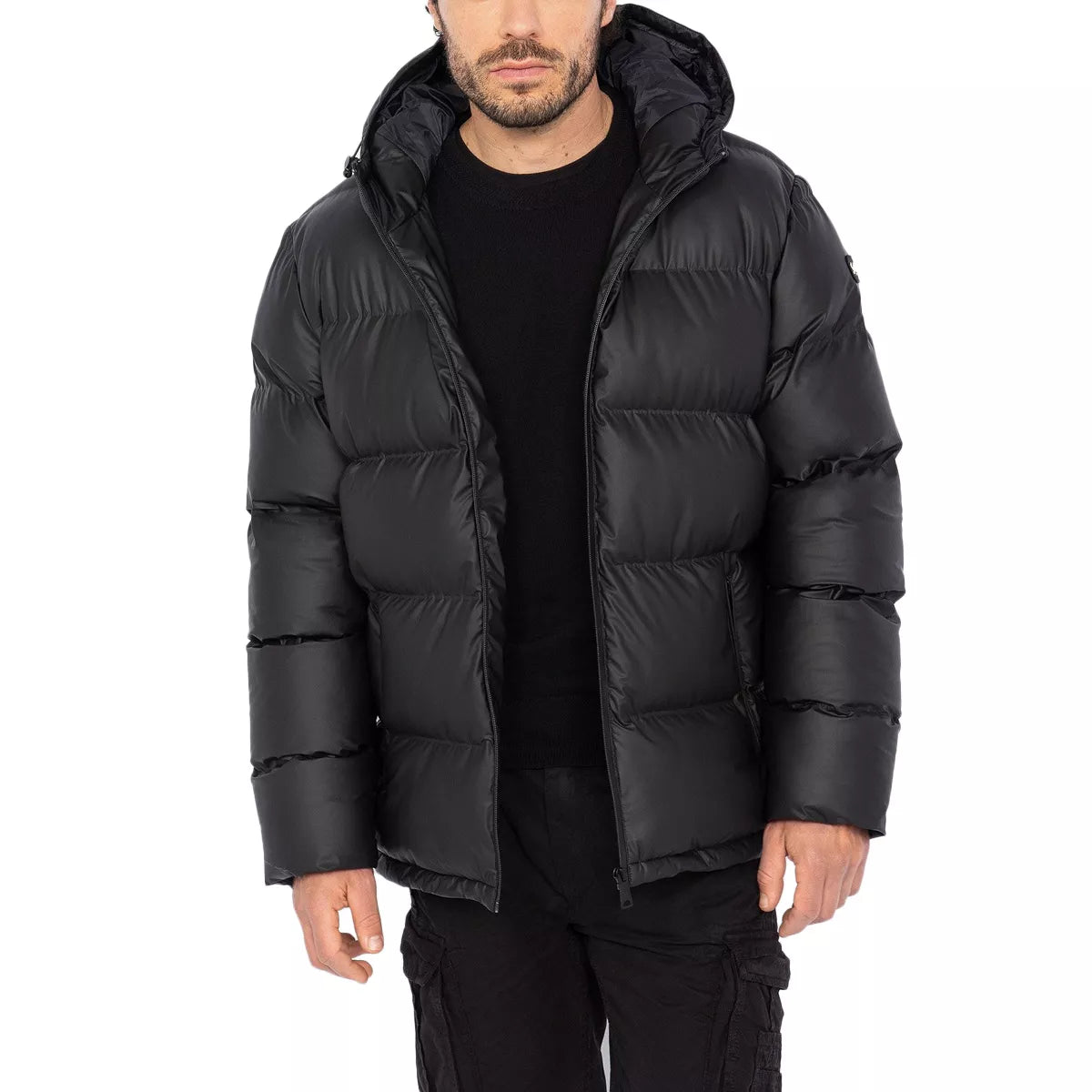 Doudoune Schott RUBBER A CAPUCHE ILLINOIS