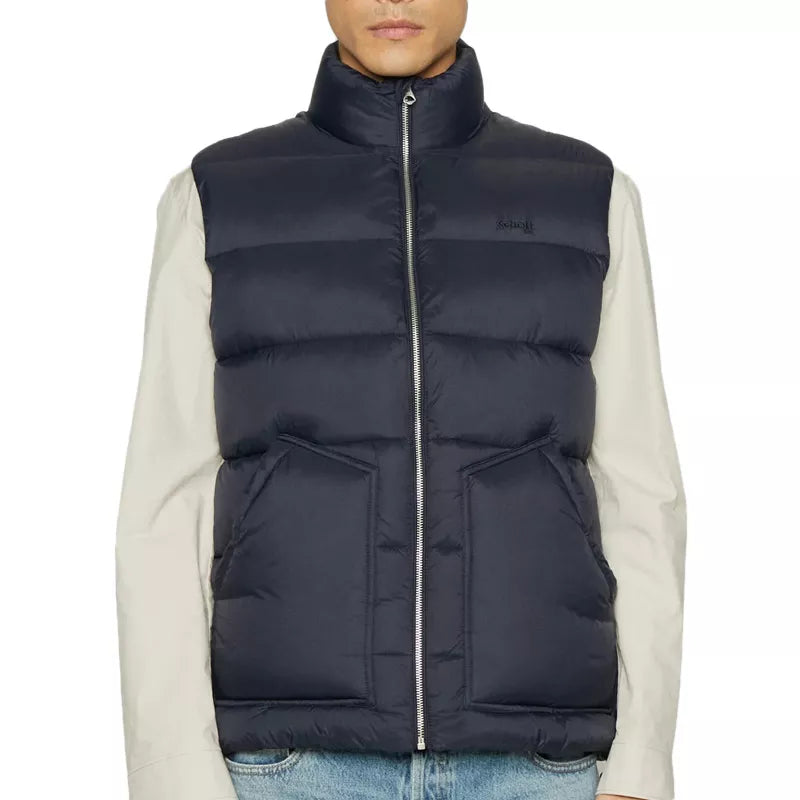 DOUDOUNE SANS MANCHE SCHOTT BRODERIE HAWKVRS