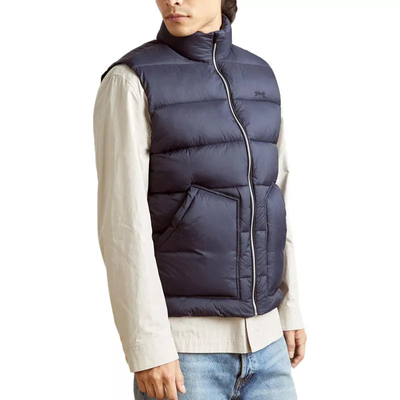 DOUDOUNE SANS MANCHE SCHOTT BRODERIE HAWKVRS