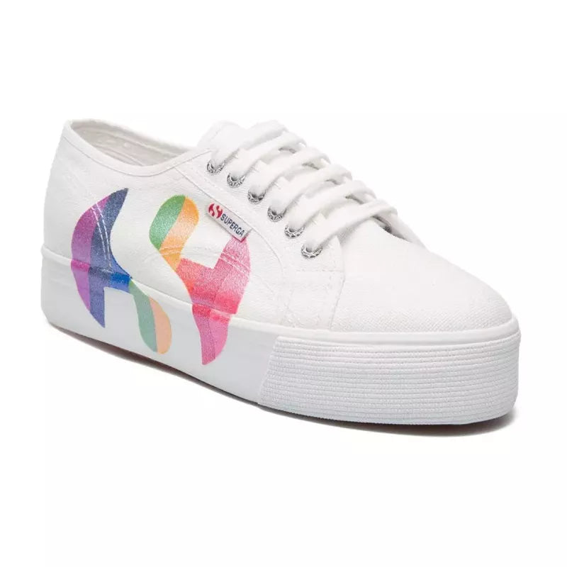 Basket Superga 2790-COTW PRINTED LOGOGLITTER