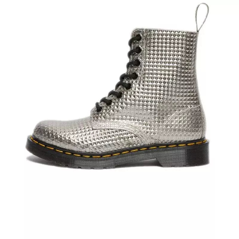 Boots Dr Martens 1460 PASCAL STUD EMBOSS LEATHER LACE UP