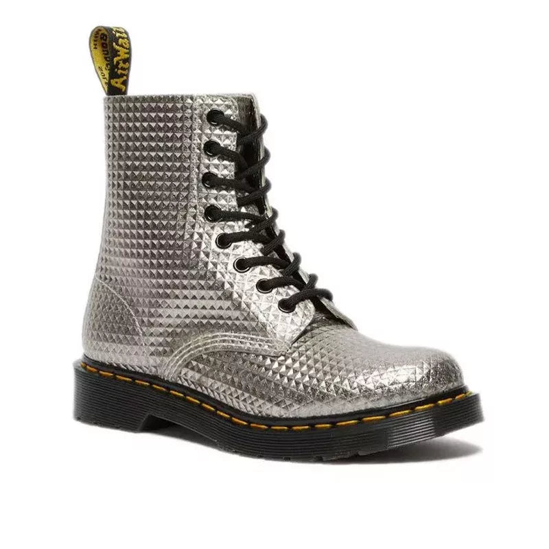 Boots Dr Martens 1460 PASCAL STUD EMBOSS LEATHER LACE UP