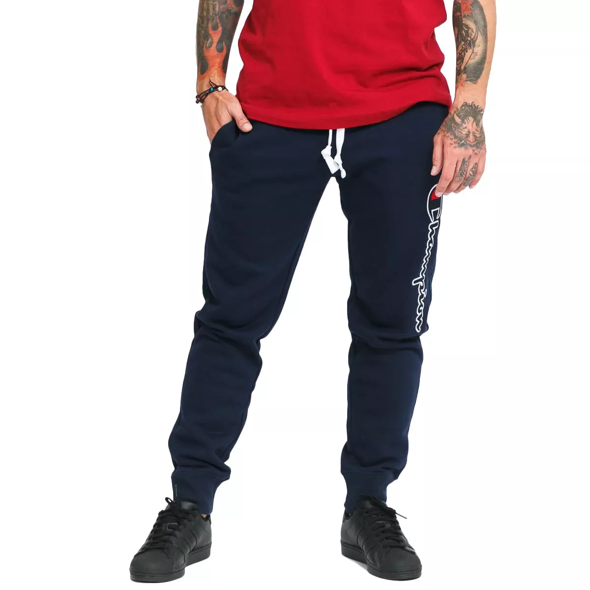 Pantalones deportivos con puños acanalados Champion