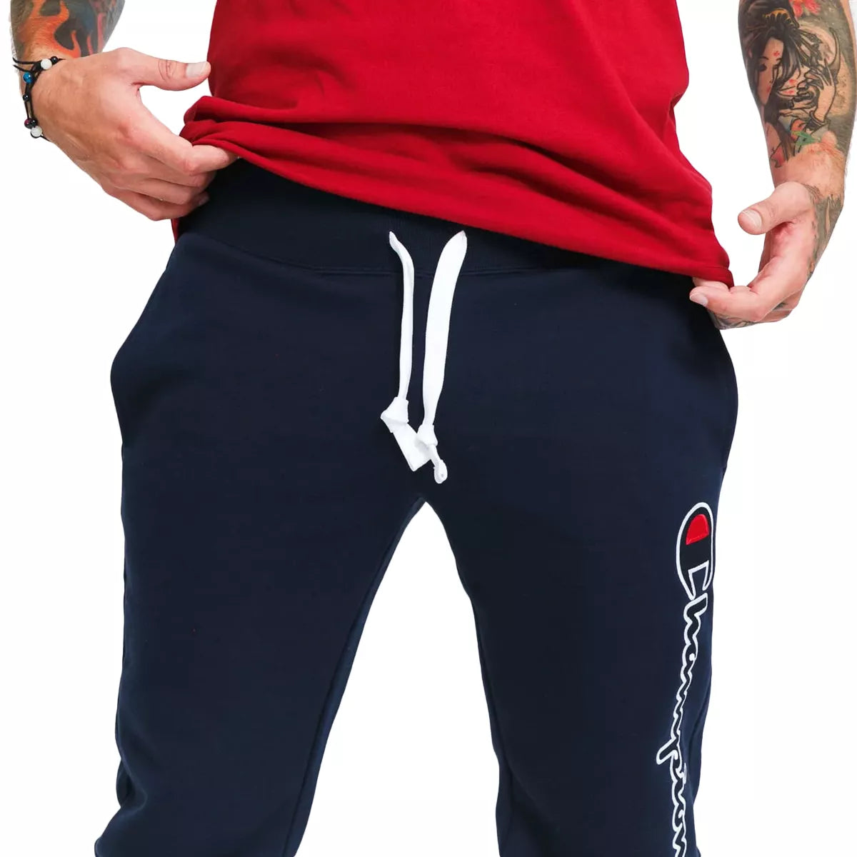 Pantalones deportivos con puños acanalados Champion