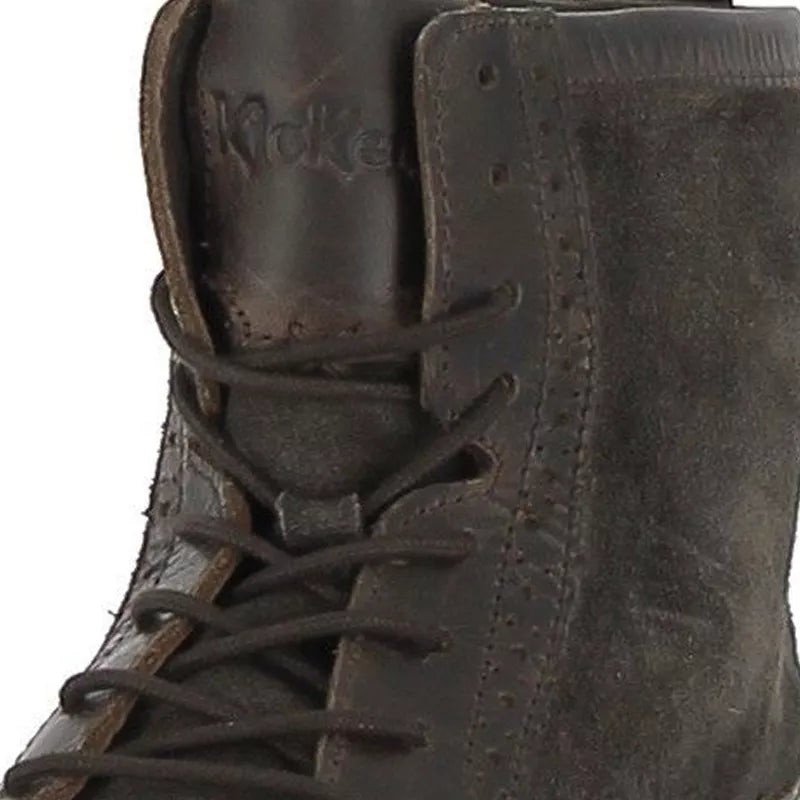 Bottine Kickers Modeste Buff Waxy