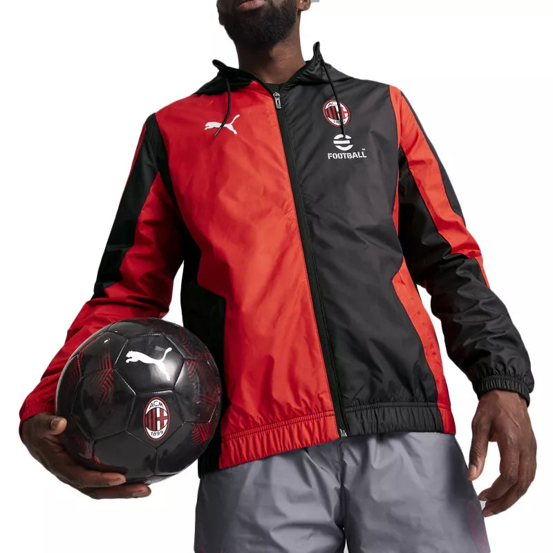 Veste de survêtement Puma AC MILAN PREMATCH WOVEN