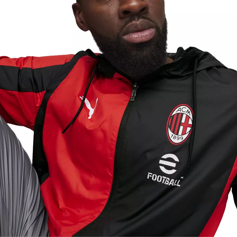 Veste de survêtement Puma AC MILAN PREMATCH WOVEN