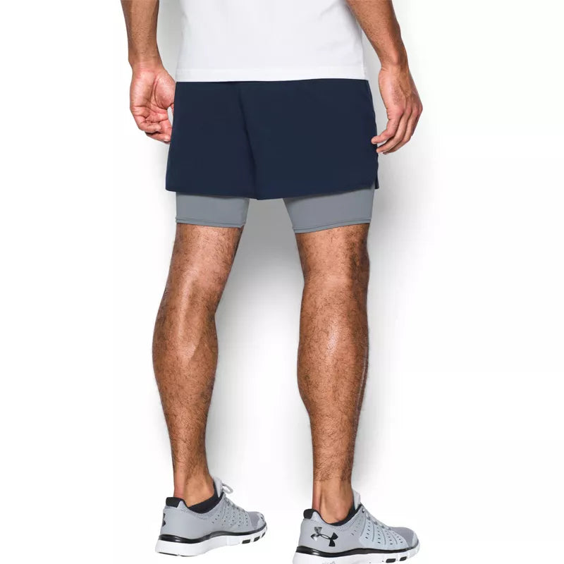 Short Under Armour Qualifier 2-in-1