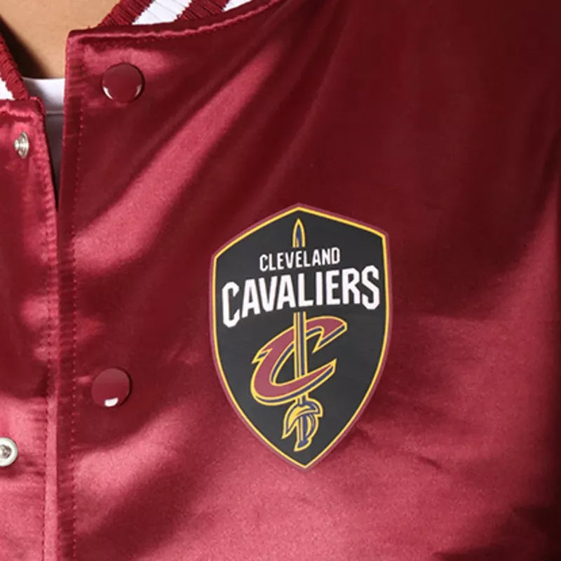 Blouson New Era Tip Off Cleveland Cavaliers Sateen
