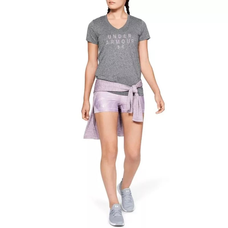 Tee-shirt Femme Under Armour TECH SSV TWIST