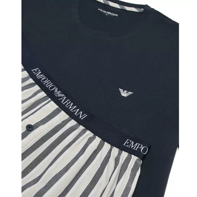Ensemble tee shirt PYJAMA EA7 Emporio Armani