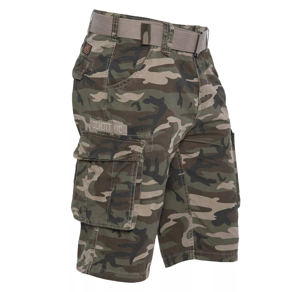 Short Schott MILITAIRE A CEINTURE TRRANGER30