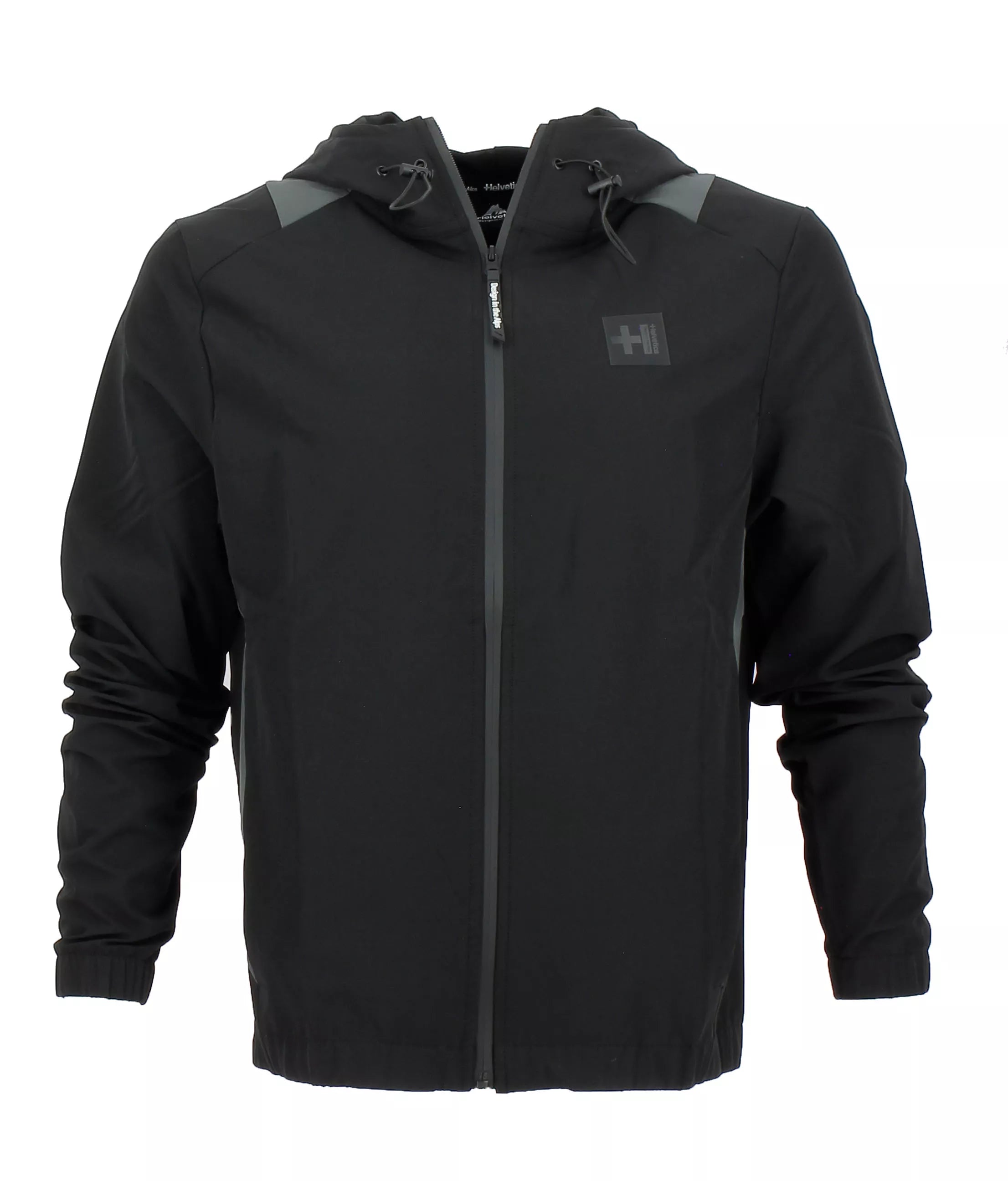 Sweat à capuche zippée Helvetica