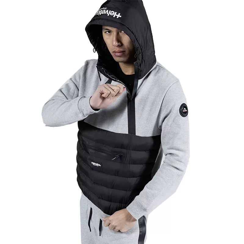 Sweat à capuche Homme Helvetica