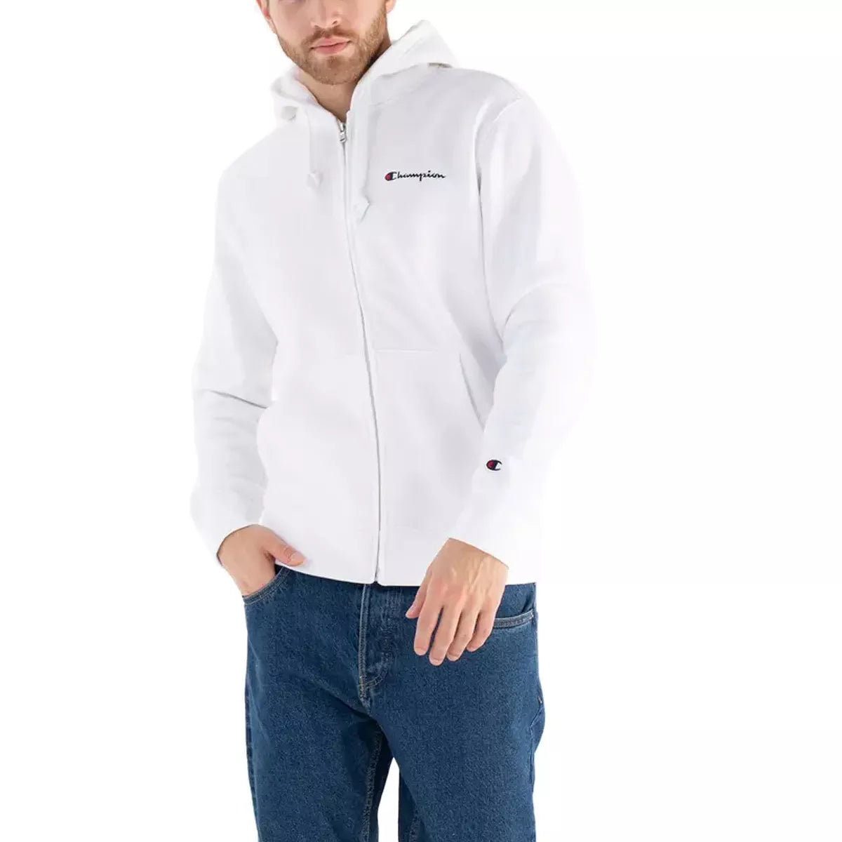 Sudadera con capucha Champion con cremallera completa