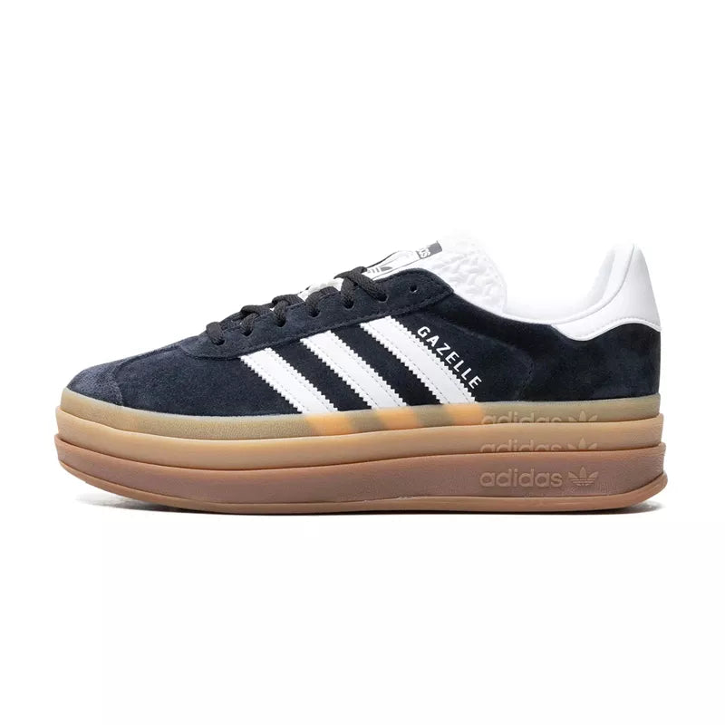 adidas gazelle silver green womens Pegashoes - Basket Adidas Gazelle Bold W Noir/Blanc/Gum