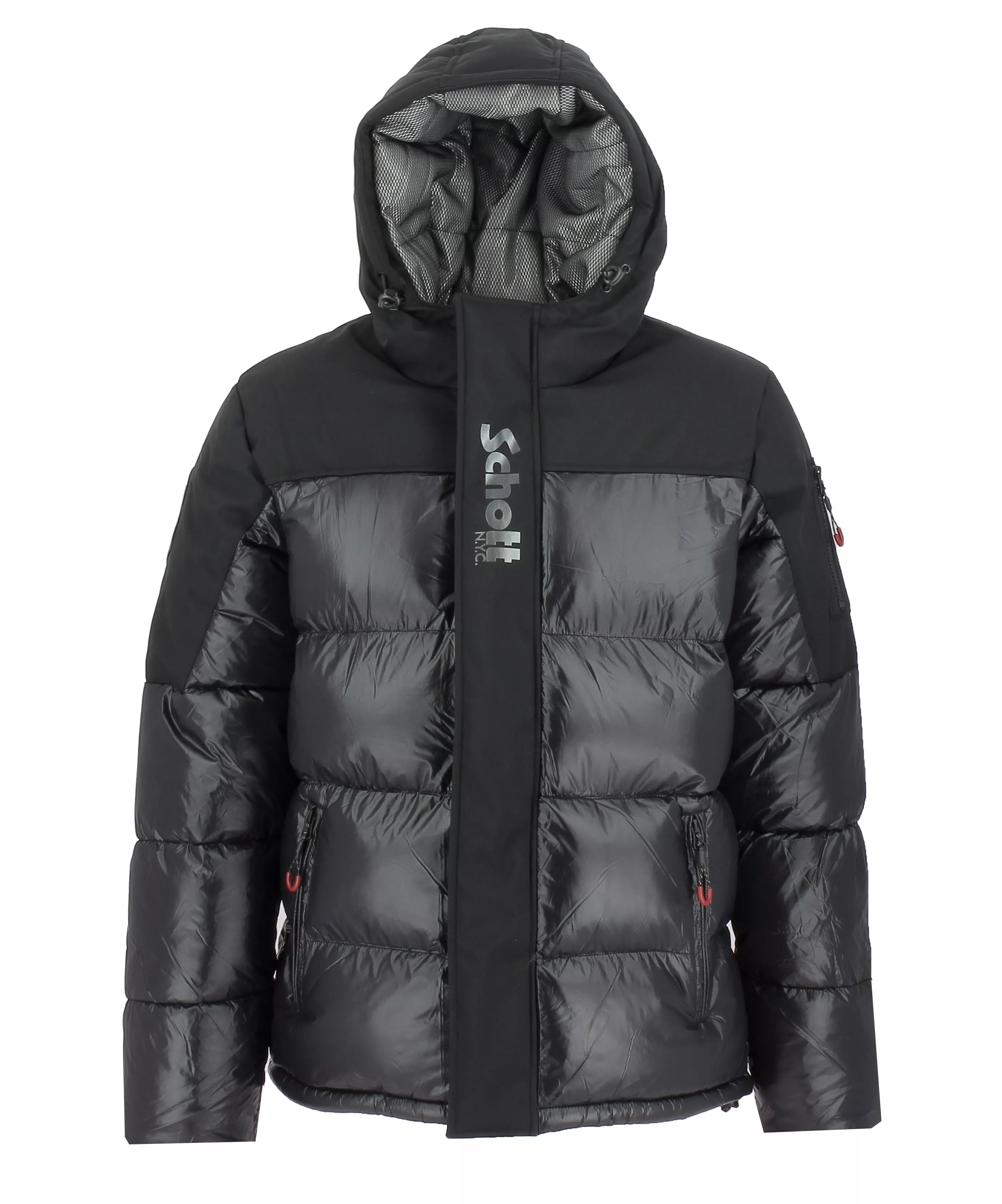 Doudoune à capuche Schott Delevan SMU