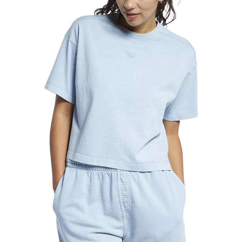 Tee-shirt crop teinte naturelle Reebok CLASSICS