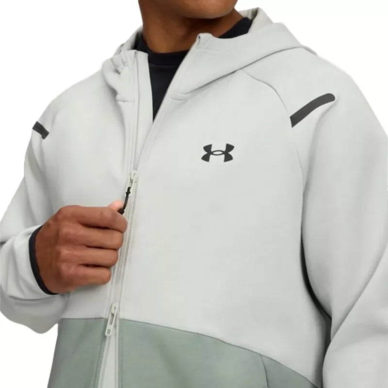 Sudadera con capucha para hombre Under Armour UNSTOPPABLE FLEECE FULL-ZIP