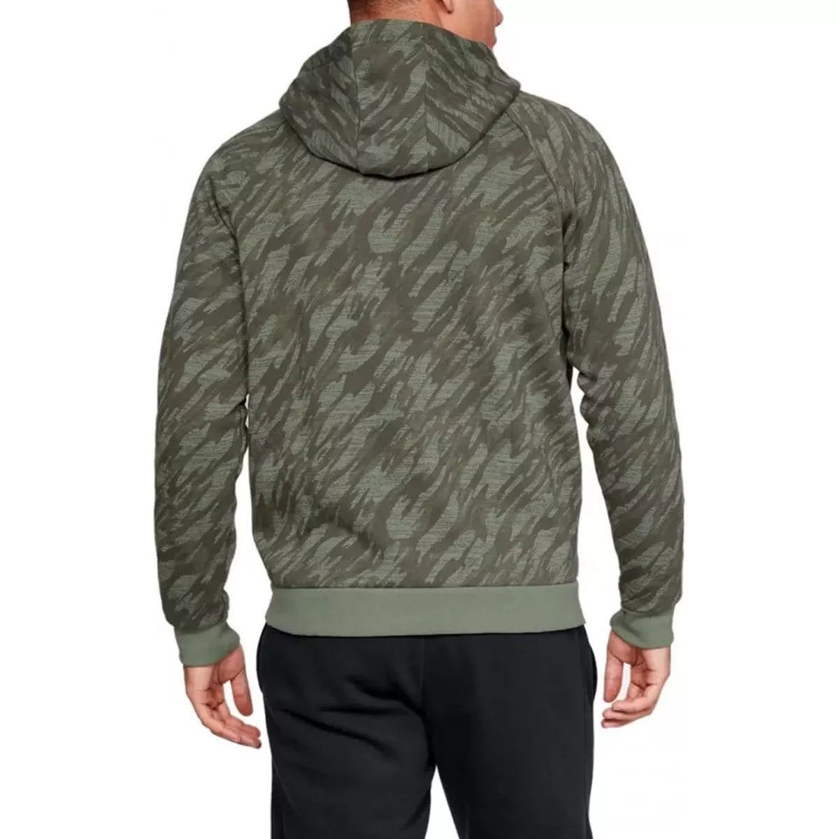 Vestes de survêtement Under Armour RIVAL FLEECE CAMO FZ HOODIE - Ref. 1329748-492