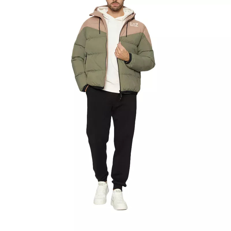 Doudoune à capuche EA7 Emporio Armani