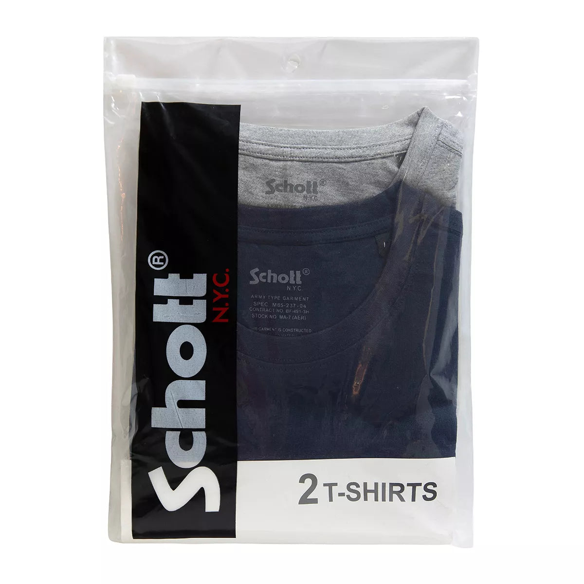 Pack 2 Tee-shirt Schott PETIT LOGO